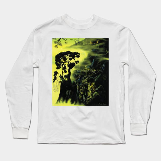 Eyvind Earle Long Sleeve T-Shirt by QualityArtFirst